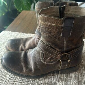 ROAN by Bedstu Colton Leather Rustic Boots Mens - pre owned size 12